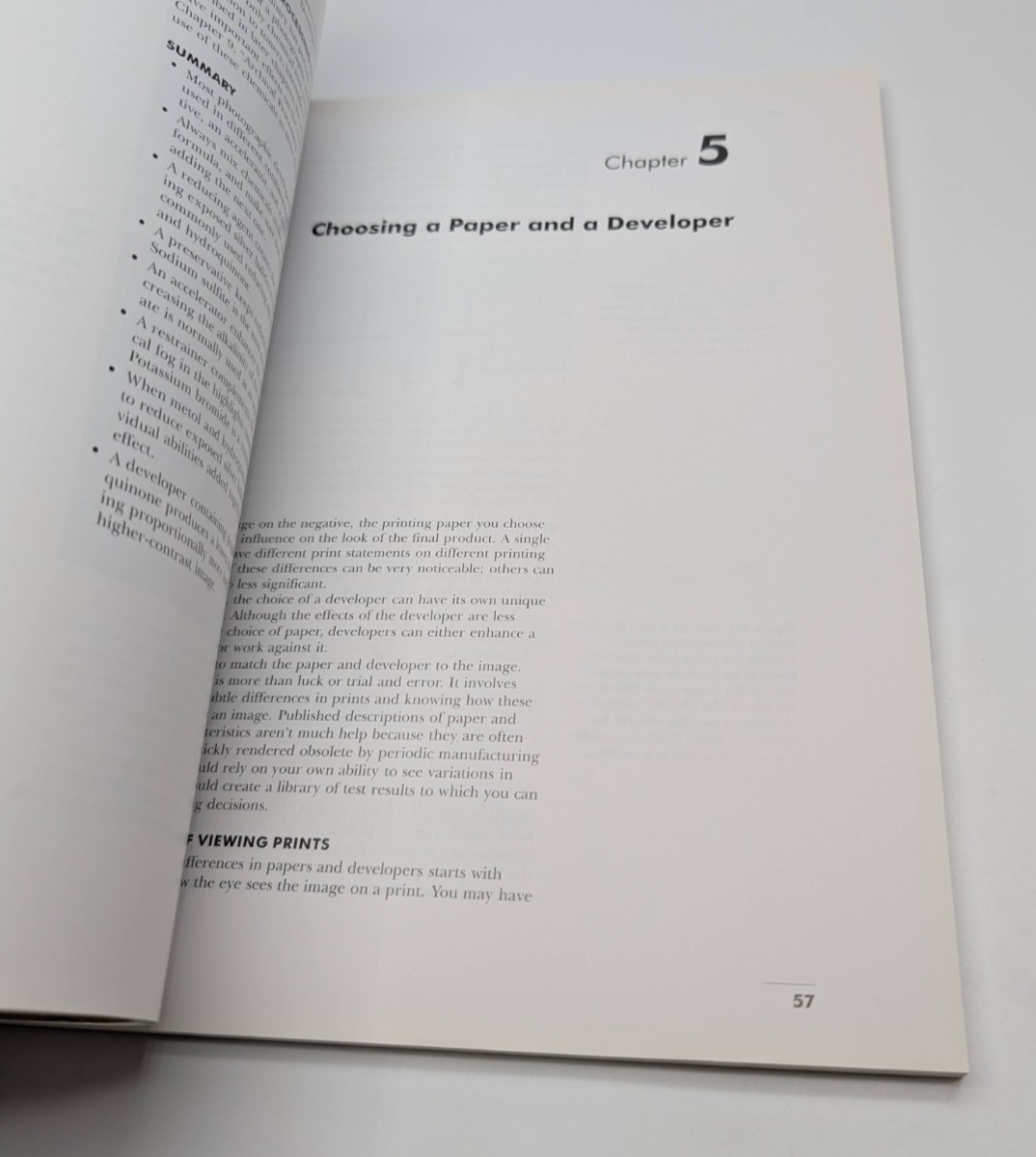 The Elements of Black and White Printing