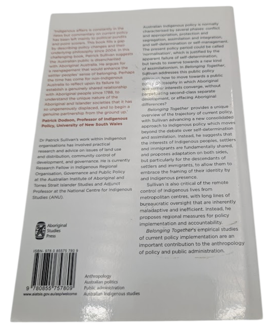 Belonging Together  - Politics of Disenchantment in Australia