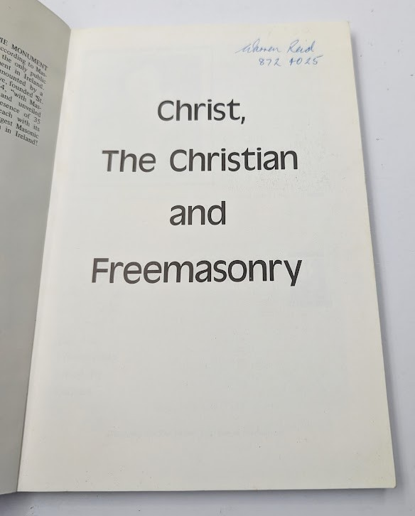 Christ the Christian & Freemasonry  Religion Theology