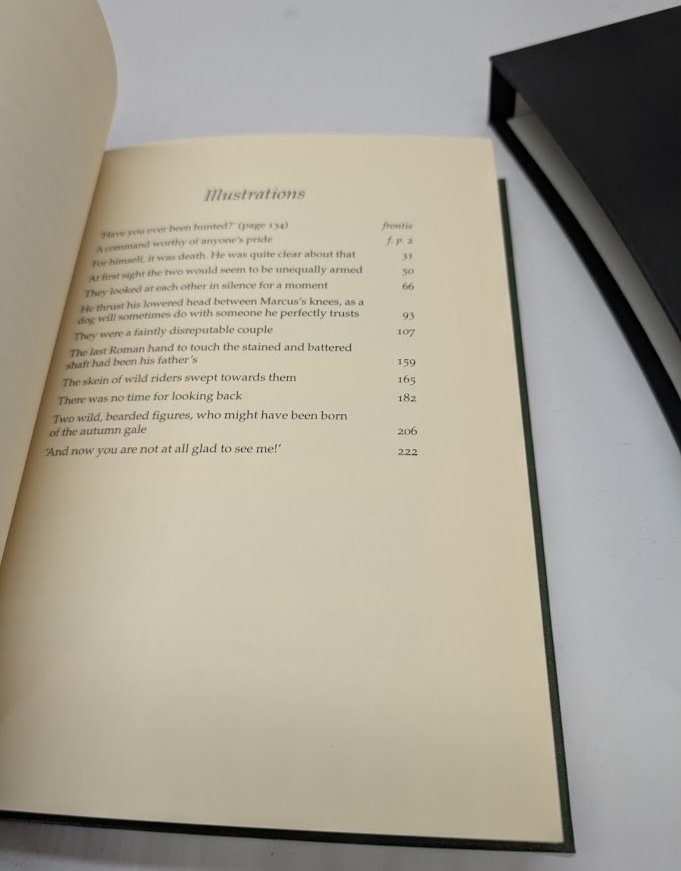 Eagle Of The Ninth Rosemary Sutcliff Folio Society HC 2005 Illustrated with case