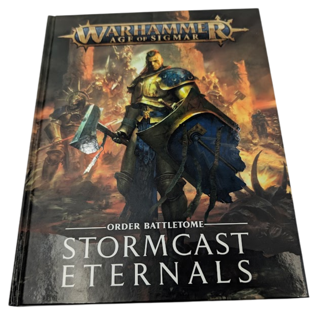 Warhammer Age of Sigmar Battletome Stormcast Eternals Citadel HC 2018 RPG Gaming