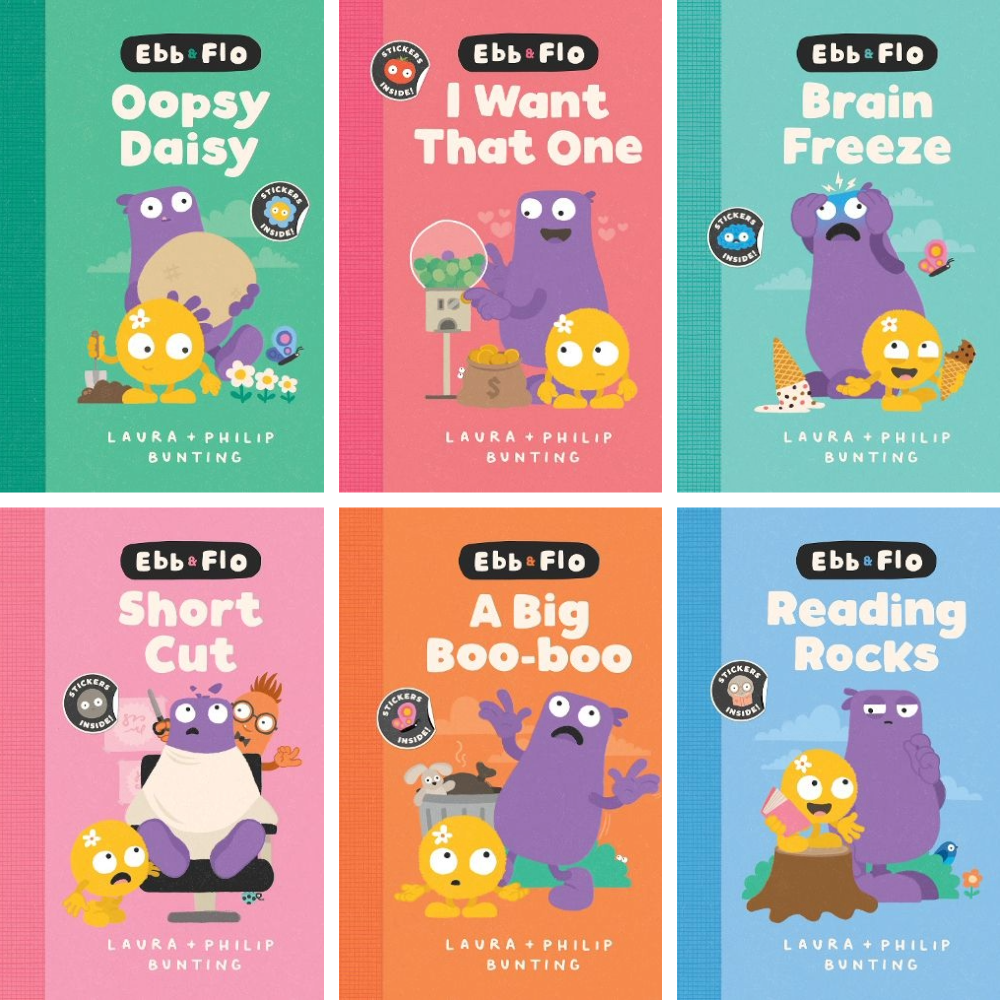 Ebb and Flo Reading Rocks 6-in-1 New Book Bundle  All 6 in one deal