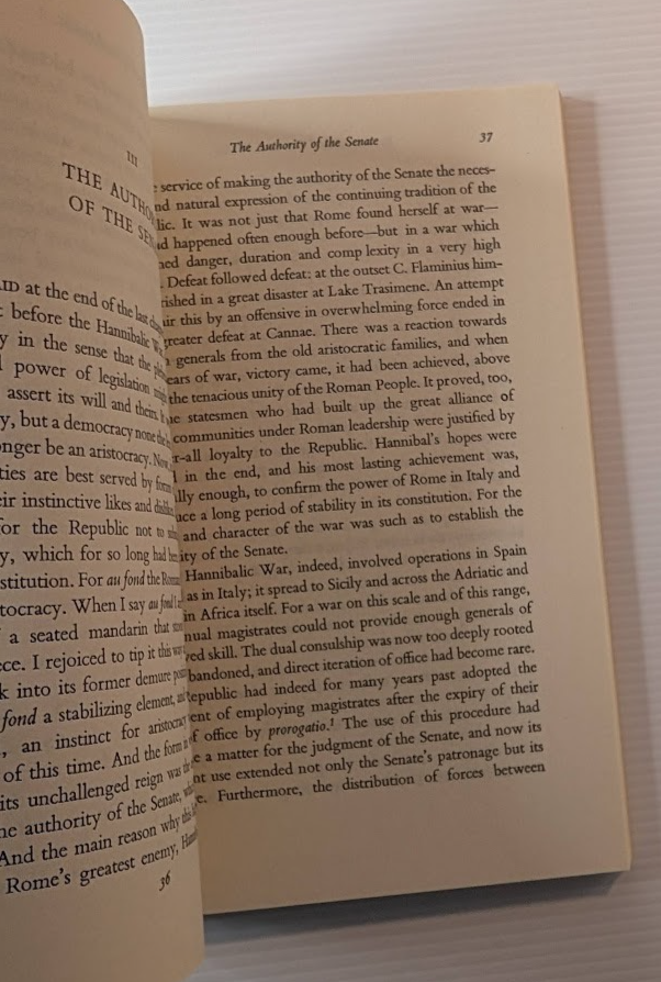 Roman Political Ideas and Practice by Frank Ezra Adcock – actual book photo