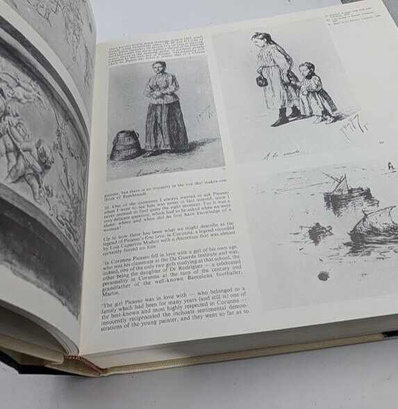 Picasso The Early Years 1881-1907 Art Monograph Illust. Huge HC in slipcase 1981