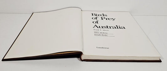 Birds of Prey of Australia Frank Morris 1st ltd edition HUGE leather bound 1973