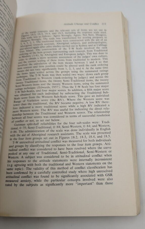 The Psychology Of Aboriginal Australians by George E. Kearney (Paperback, 1973)