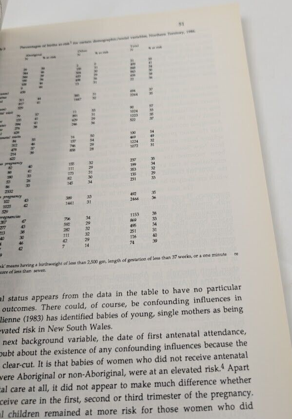 A Matter of Life and Death: Contemporary Aboriginal Mortality