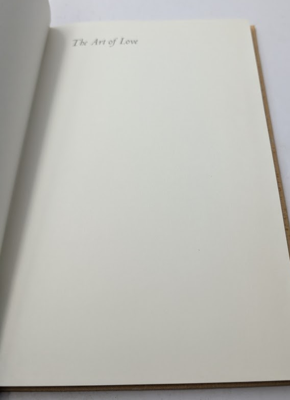 The Art of Love Ovid James Michie Translation Folio Society Classic HC 1993