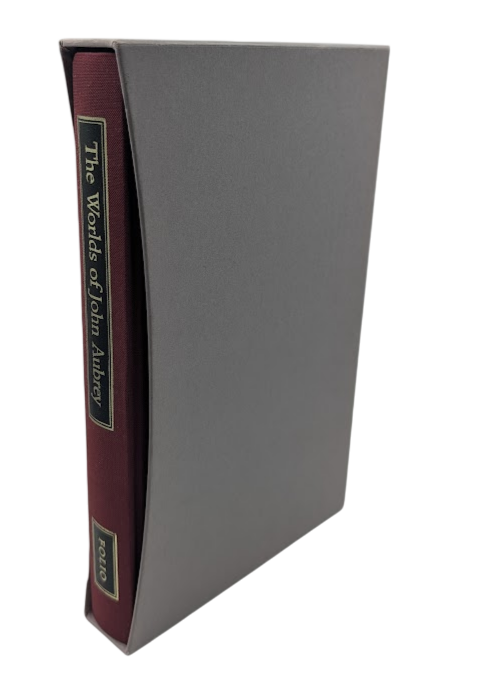 The Worlds of John Aubrey by Richard Barber biography Folio Society w/ case 1988