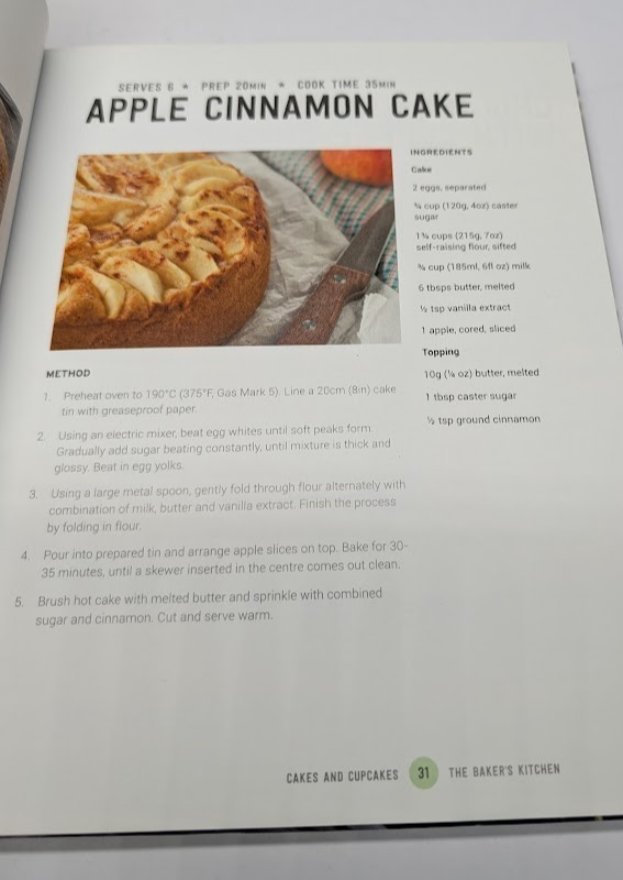 The Bakers Kitchen Herron Books HC Cooking Baking Recipes Kitchen Cookbook