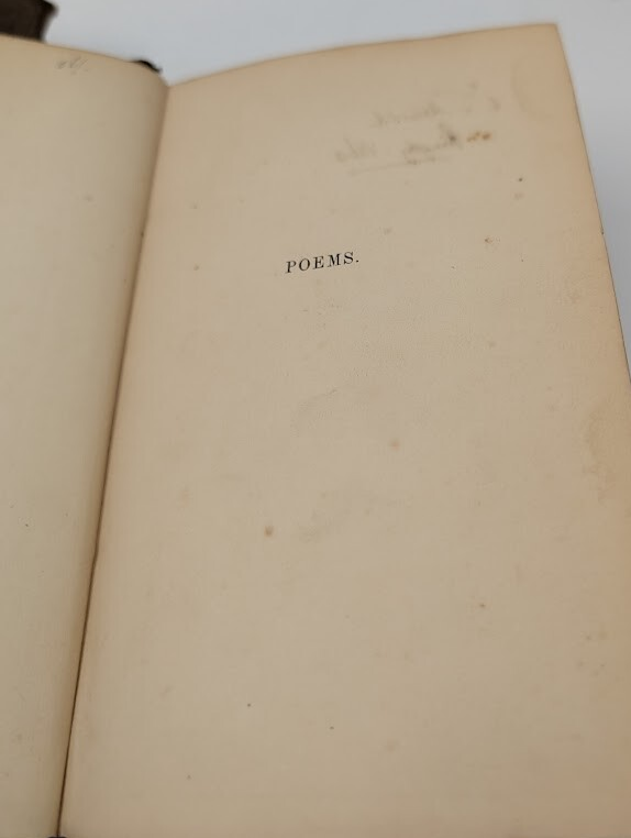 Browning's poems 2 volumes Elizabeth Barrett Browning 1849 Edn. Chapman Hall