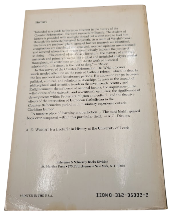 The Counter-Reformation Catholic Europe and the non-Christian world