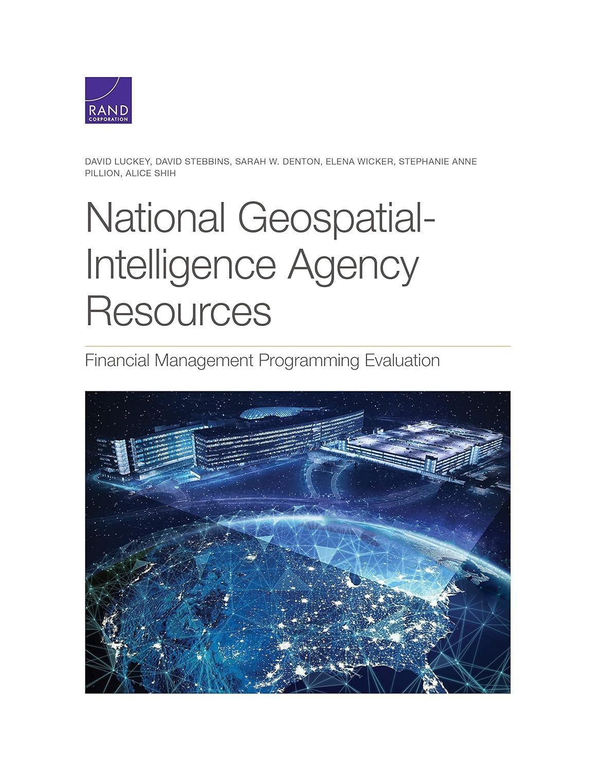 National Geospatial Intelligence Agency Resources Shih Stebbins 2022 PB Finance