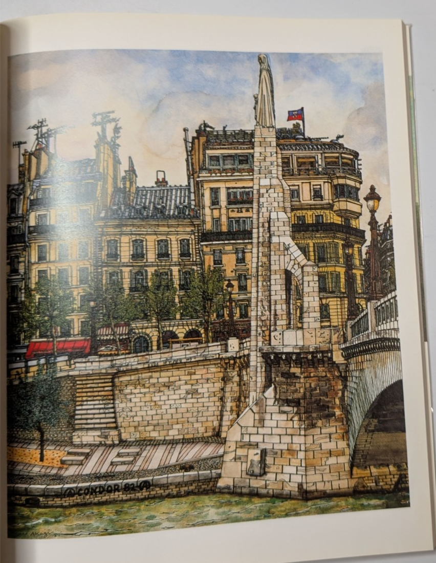 Le 5e Arrondissement Vu par les Peintres Frédéric Gaussen 1998