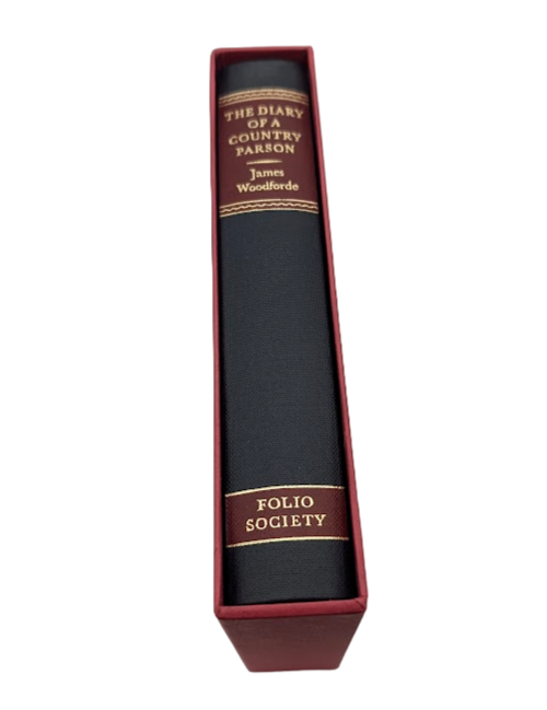 The Diary of a Country Parson by R. Woodforde Folio Society w/ case (HC, 1992)