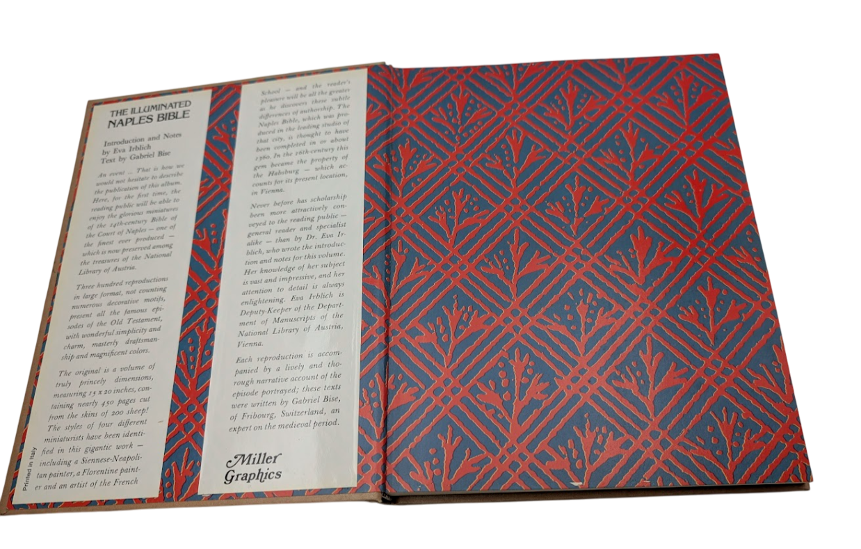 The Illuminated Naples Bible (Old Testament): 14th-Century Manuscript Hardcover