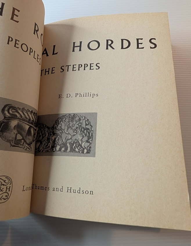 The Royal Hordes by E. D. Phillips – actual book photo