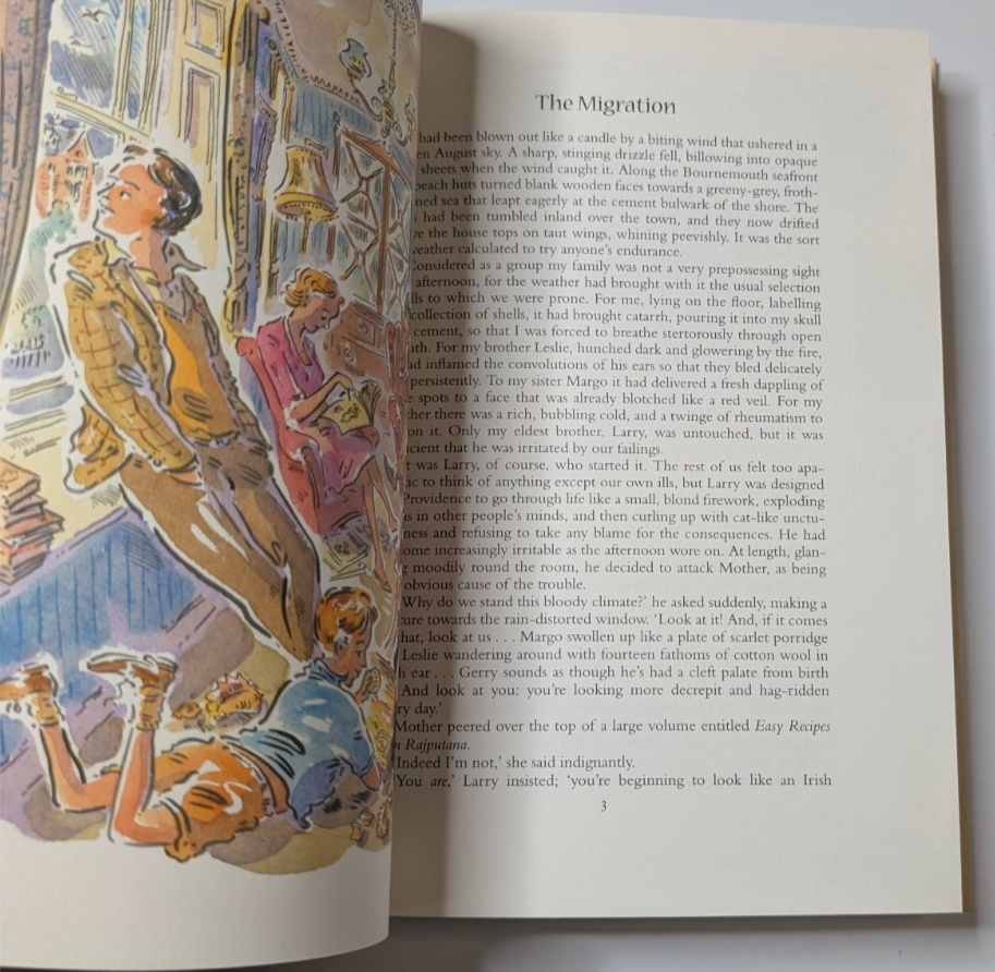My Family and Other Animals Gerald Durrell 2006 Memoir Travel Folio Society