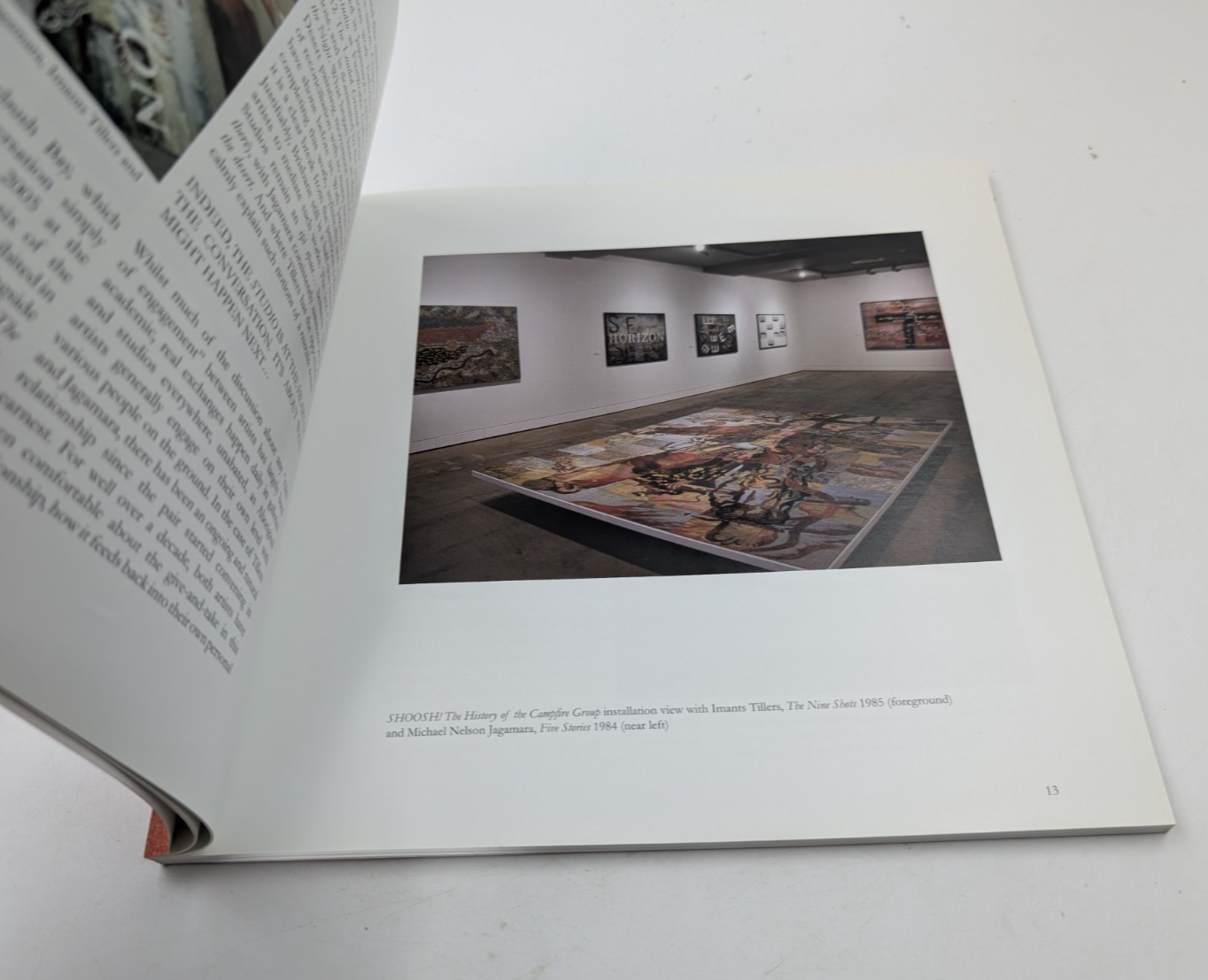 The Loaded Ground Imants Tillers Michael Jagamara Nelson  Art Catalogue