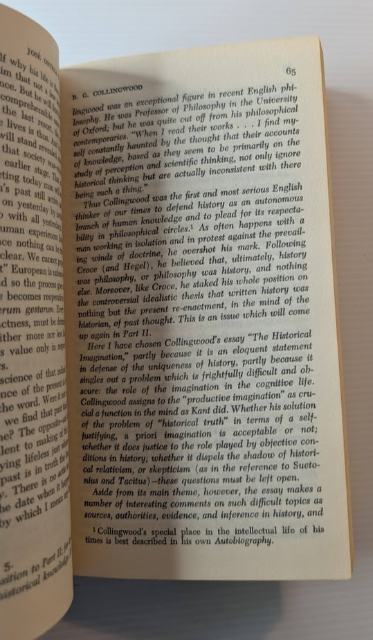 Philosophy of History in Our Time by Hans Meyerhoff – actual book photo