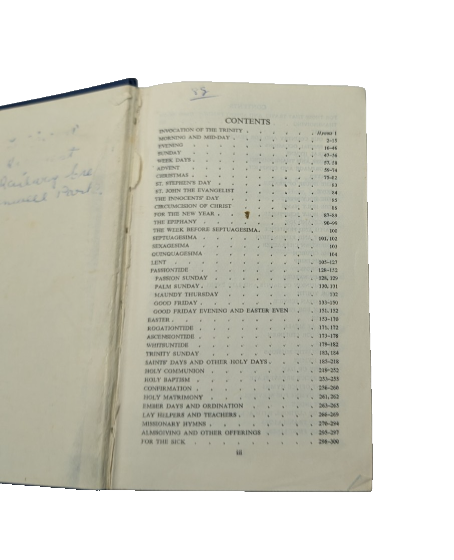 The Book of Common Praise with Australian Supplement Words Edition OUP HC circa. 1950s