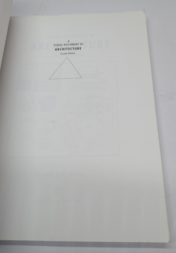 Visual Dictionary of Architecture Francis D. K. Ching