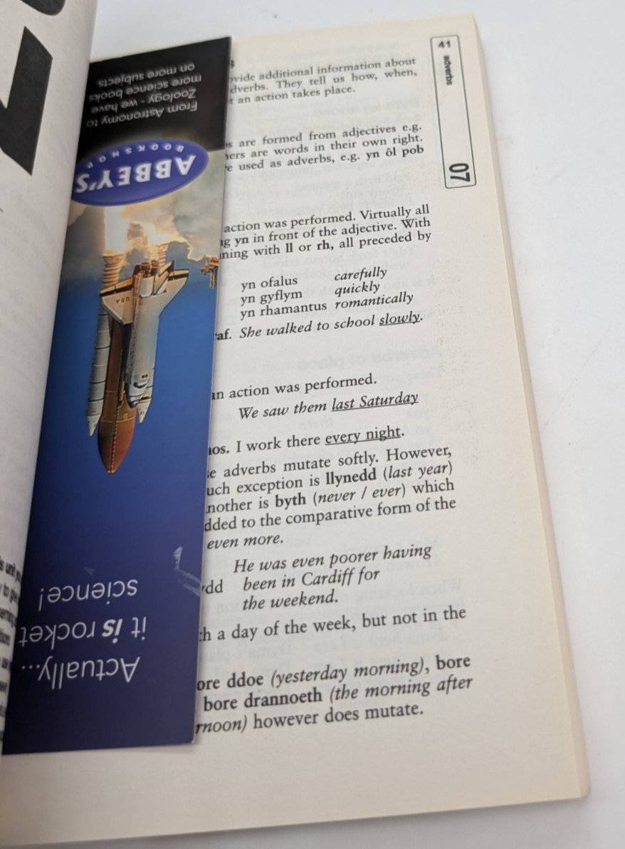 Teach Yourself Welsh Grammar Christine Jones 2007 Paperback Welsh Language