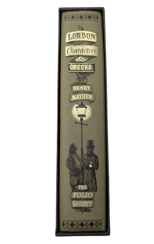London Characters and Crooks Henry Mayhew Folio Society w/ case (Hardcover 1996)