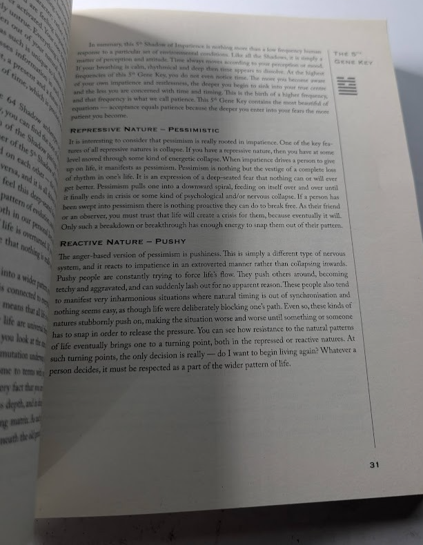 Gene Keys Embracing Your Higher Purpose by Richard Rudd