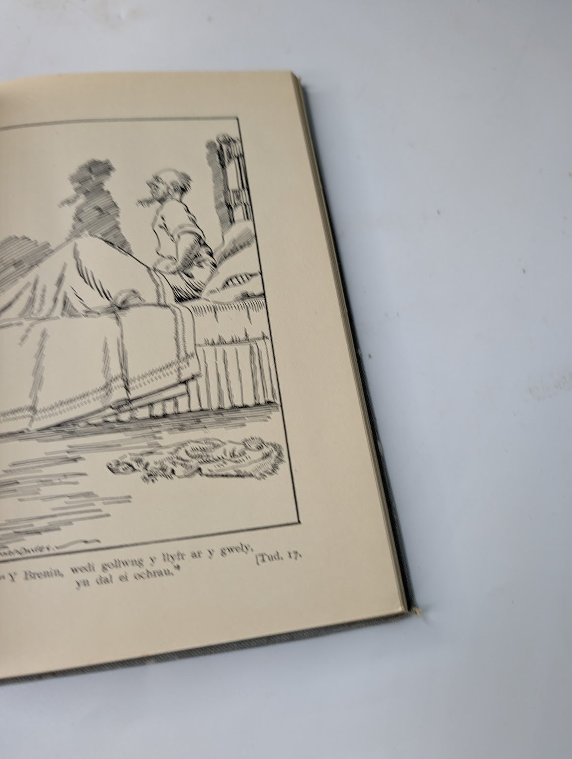 Llyfr y Dyn Du: Deg o Straeon i Blant by J. Ellis Williams. 1923 WELSH Children's