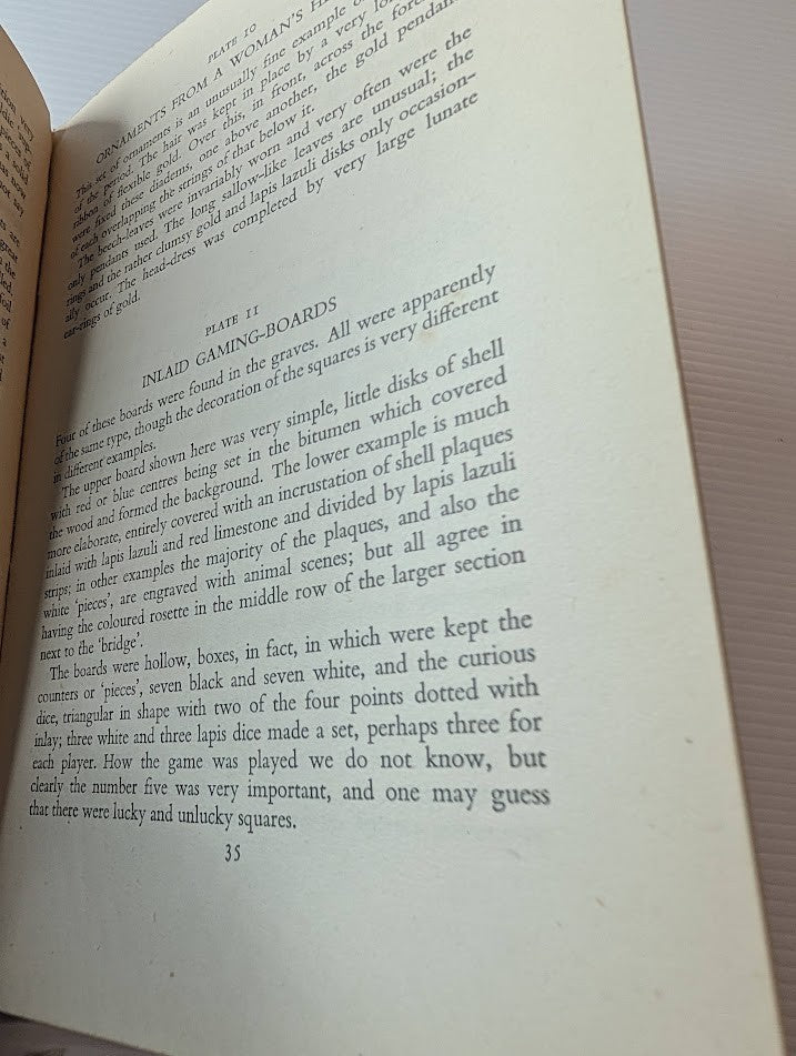 Ur: The First Phases by Leonard Woolley – actual book photo