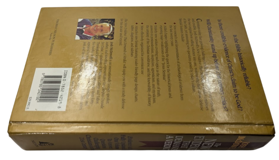 The New Evidence That Demands A Verdict Updated Edition HC 1999 Josh McDowell