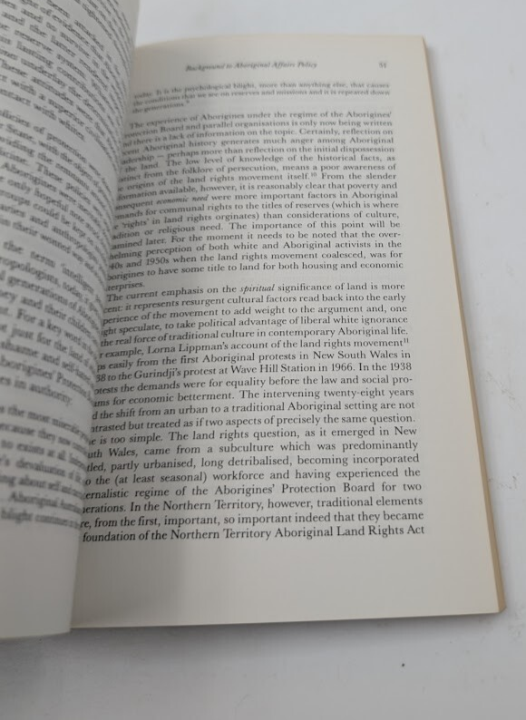 Give and Take: Losing Partnership in Aboriginal Poverty by David Pollard PB 1989