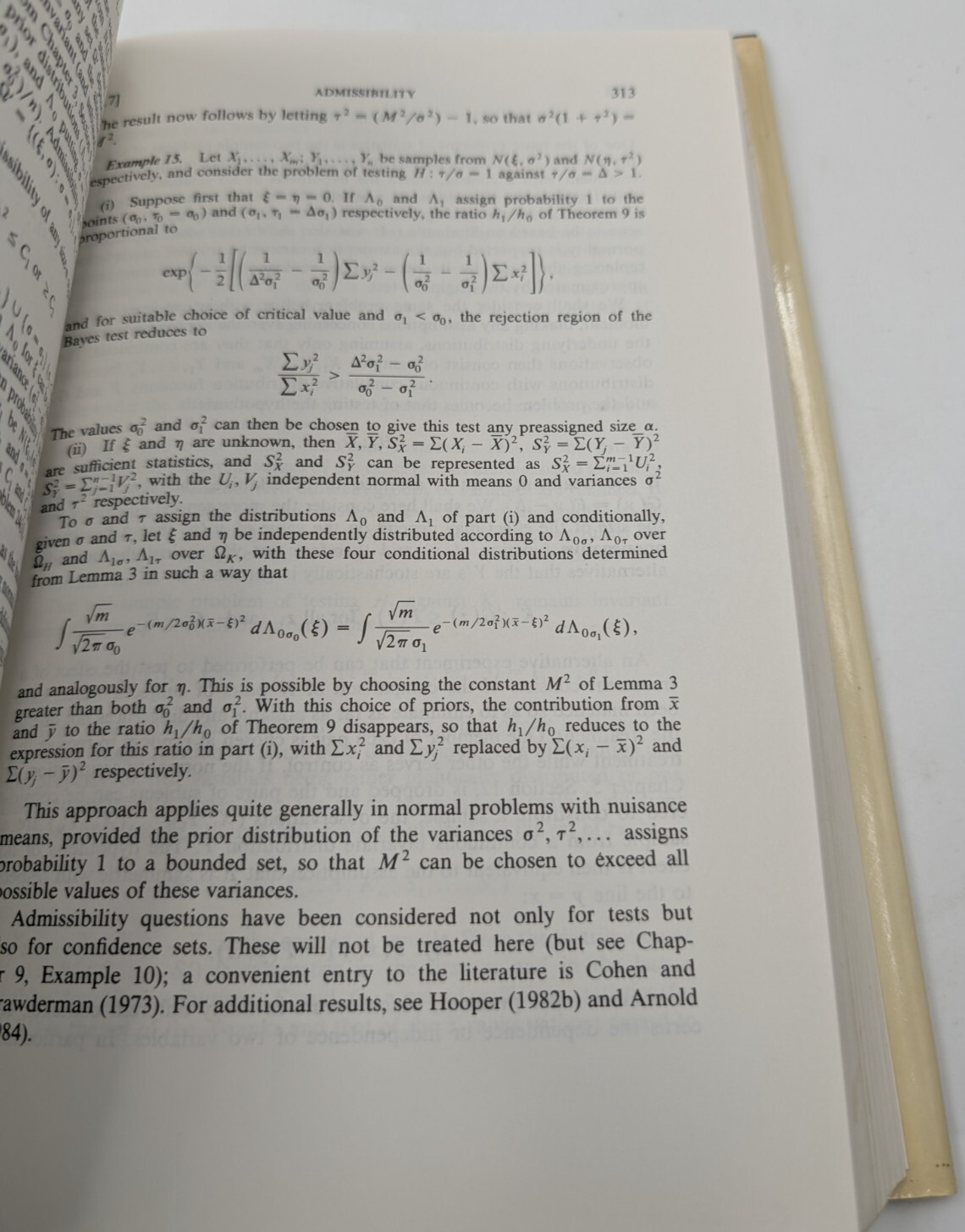 Testing Statistical Hypotheses by E.L. Lehmann HC 1986