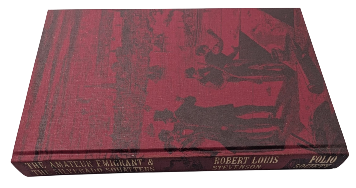 The Amateur Emigrant Silverado Squatters R L Stevenson Folio Society HC 1991