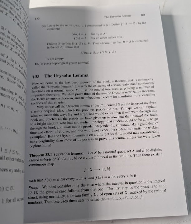 Topology Classic Version by James Munkres