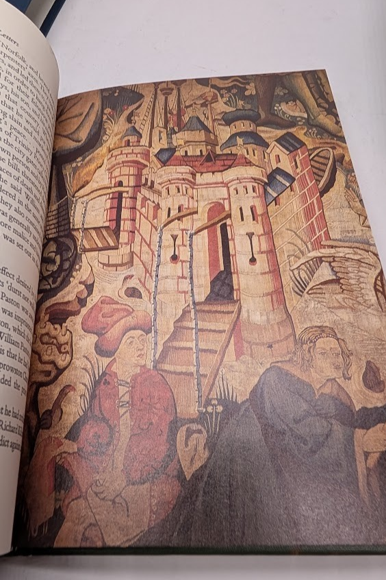 The Pastons A Family In The Wars Of The Roses Folio Society HC 1981 Richard Barber w/ case