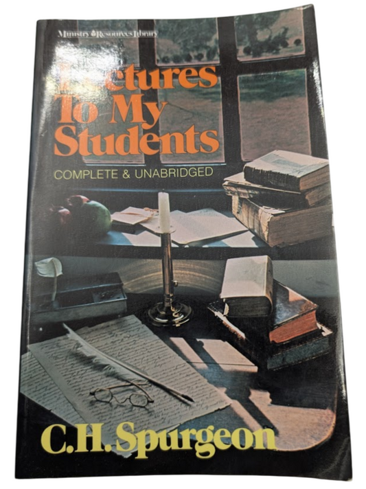 Lectures to My Students by Charles Spurgeon Trade Paperback 1979 Christian