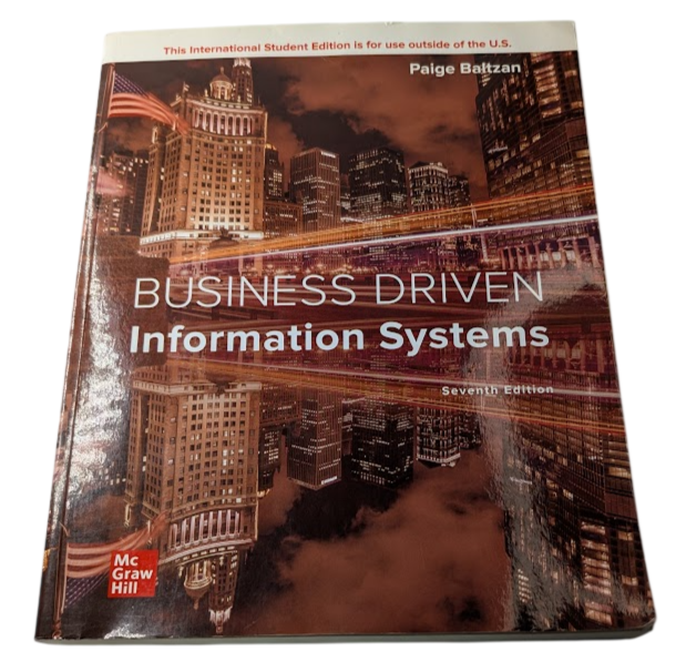 Business Driven Information Systems by Paige Baltzan