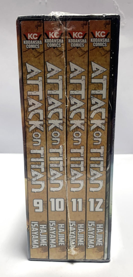 Attack on Titan Season 2 Vol. 9-12 English Manga NEW SEALED