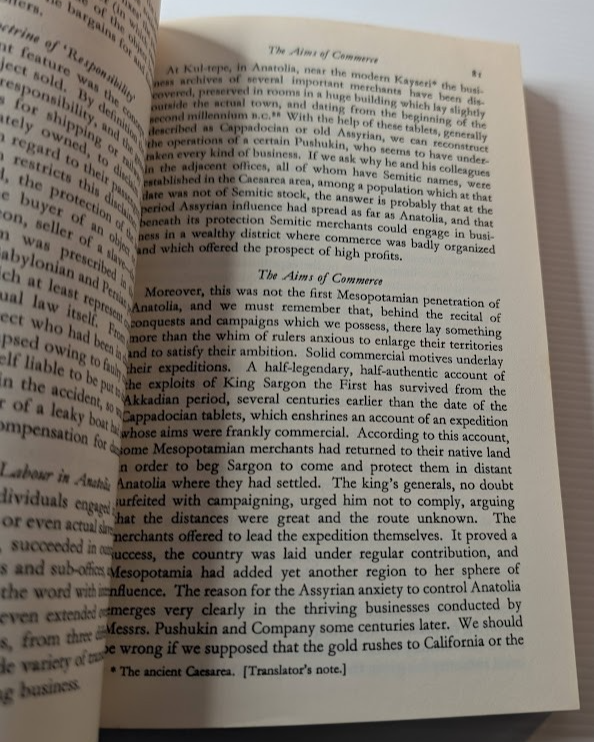 Everyday Life in Babylon and Assyria by Georges Contenau – actual book photo
