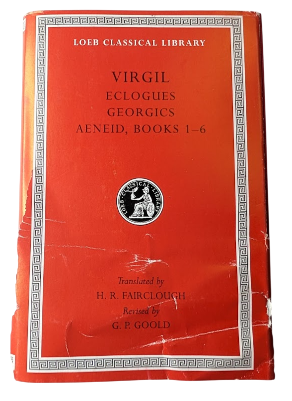 Virgil Loeb Eclogues Georgics Aeneid Books 1-6  (Volume  1)  HC Latin Epic