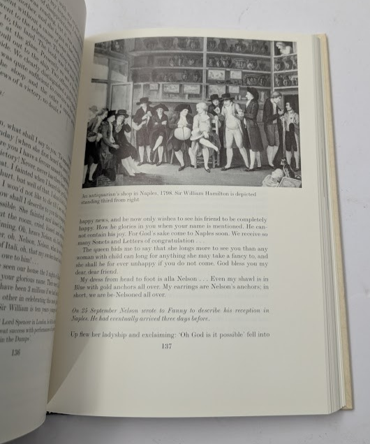 Nelson and Emma by Roger Hudson Folio Society - No Slipcase