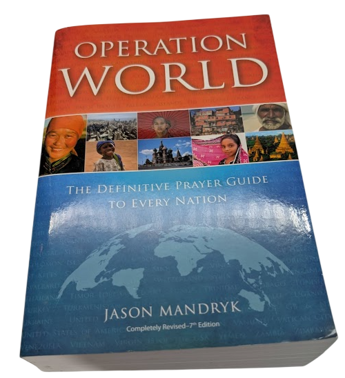 Operation World Jason Mandryk 2010 PB Christian Missions Prayer Guide Reference