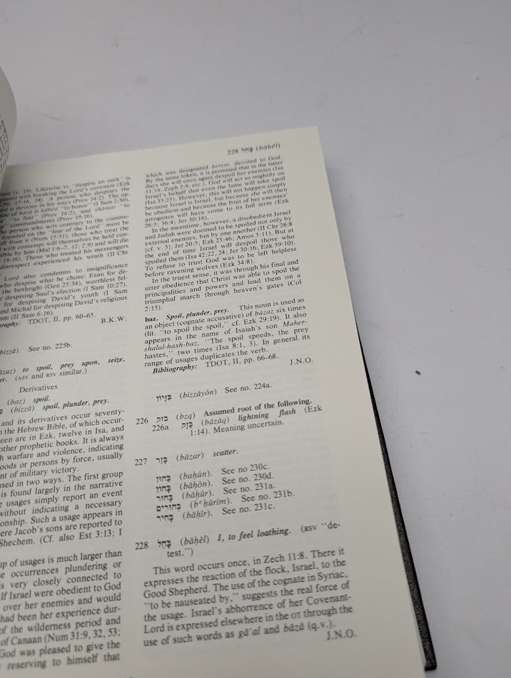 Theological Wordbook of the Old Testament 2 Volume Set by Harris, Archer, Waltke