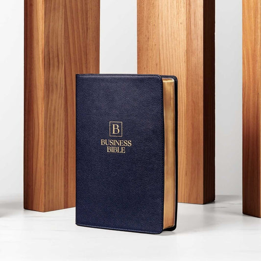 Business Bible gold leaf edn Business related highlights Flexibound 2020 Sealed