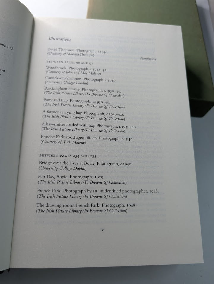 Woodbrook David Thomson Folio Society HC 2007 Memoir Irish Estate Biography