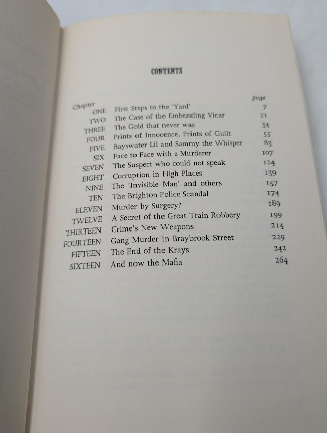 Specialist in Crime Ernest Millen CBE HC Signed True Crime Investigation