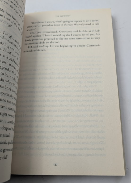 Therapist by Hugh Mackay (Paperback) 2023 A Contemporary Novel