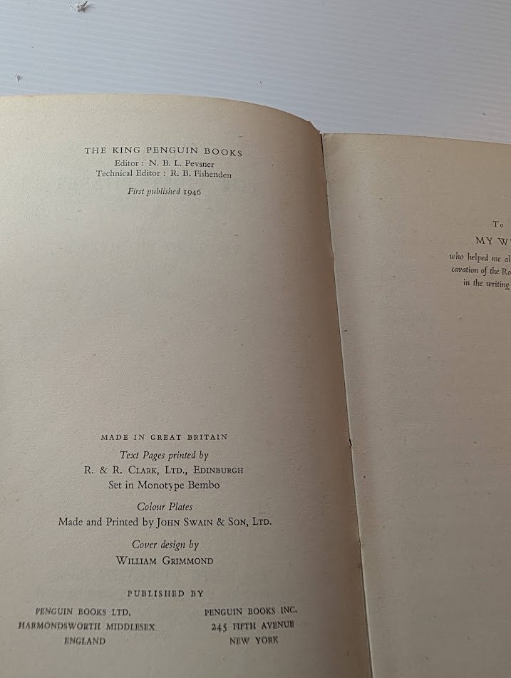 Ur: The First Phases by Leonard Woolley – actual book photo
